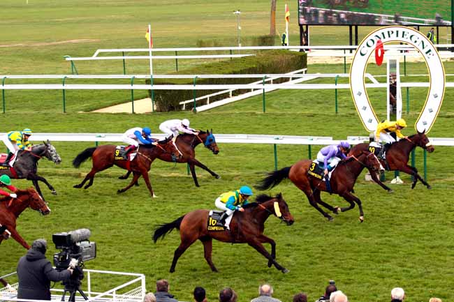 Arrivée quinté pmu PRIX DE L'AISNE à COMPIEGNE