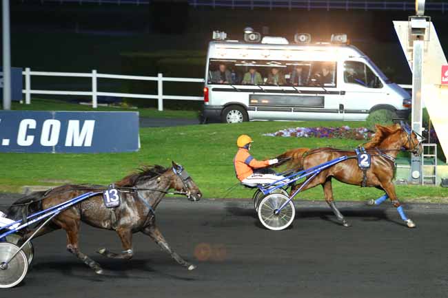 Arrivée quinté pmu PRIX LE PARISIEN - PRIX GRATIA à PARIS-VINCENNES
