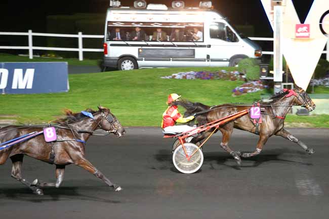 Arrivée quinté pmu PRIX BAVARIA à PARIS-VINCENNES