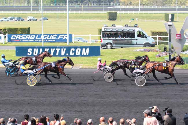 Arrivée quinté pmu PRIX DE LA LORRAINE à PARIS-VINCENNES