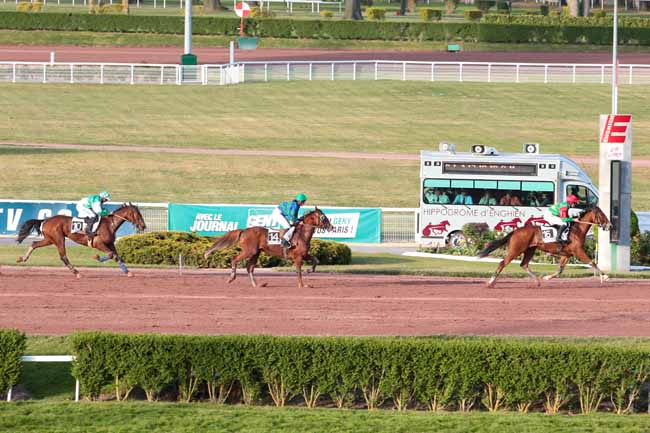 Arrivée quinté pmu PRIX DE FUMEL à ENGHIEN