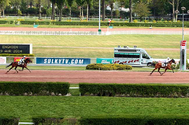 Arrivée quinté pmu PRIX DU PONT DE FLANDRE - PRIX DE LA VILLE D'ENGHIEN-LES-BAINS à ENGHIEN
