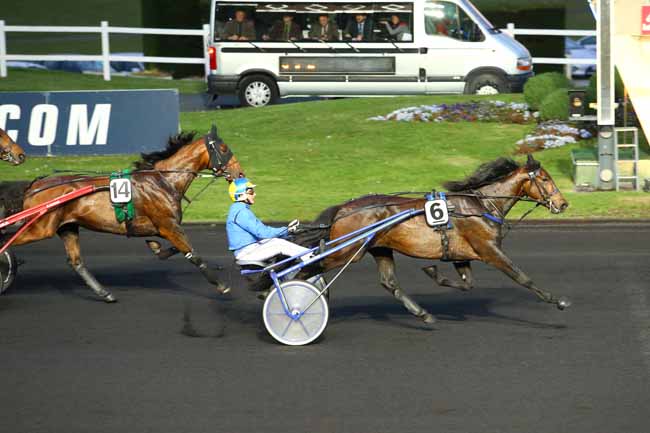 Arrivée quinté pmu PRIX LIBUSSA à PARIS-VINCENNES