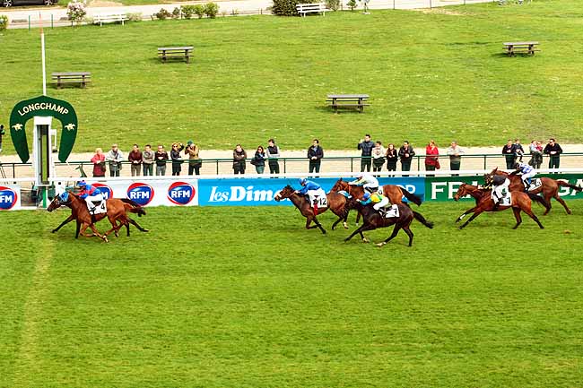 Arrivée quinté pmu PRIX DE L'ODEON à LONGCHAMP