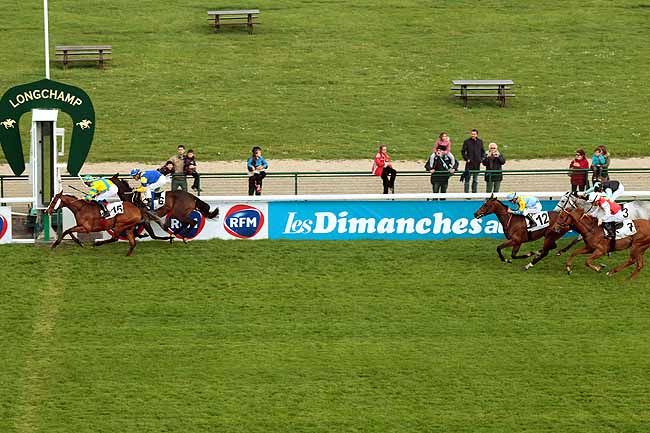 Arrivée quinté pmu PRIX DU PAVILLON DAUPHINE à LONGCHAMP