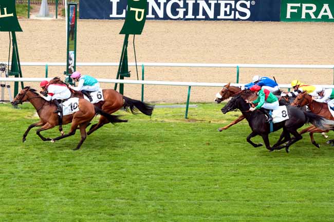 Arrivée quinté pmu PRIX ALLEZ FRANCE à CHANTILLY