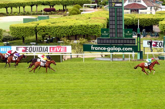 Arrivée quinté pmu PRIX DE LA JALLE à SAINT-CLOUD