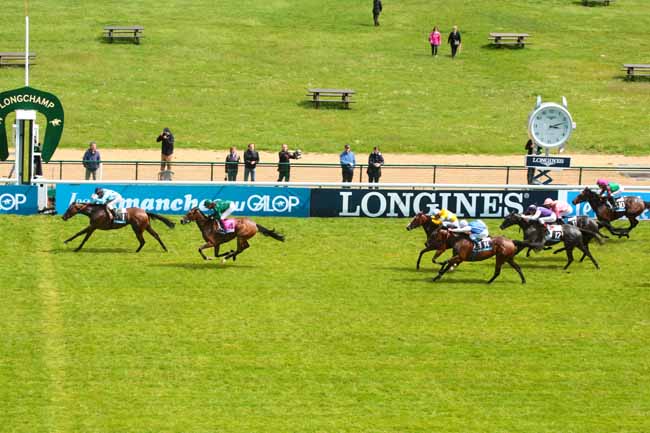 Arrivée quinté pmu POULE D'ESSAI DES POULICHES à LONGCHAMP