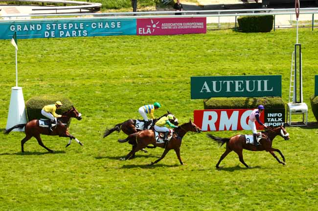 Arrivée quinté pmu PRIX GRAS SAVOYE HIPCOVER - PRIX MARECHAL FOCH à AUTEUIL