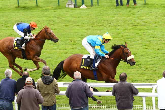 Arrivée quinté pmu PRIX FLYWAY à COMPIEGNE
