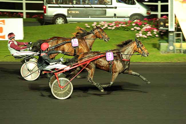 Arrivée quinté pmu PRIX MARCEL PERLBARG à PARIS-VINCENNES