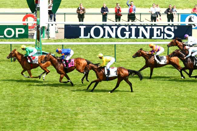 Arrivée quinté pmu PRIX ANDRE CARRUS à LONGCHAMP