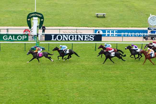 Arrivée quinté pmu PRIX DU BOIS DE BOULOGNE à LONGCHAMP