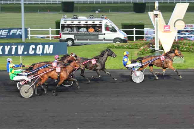 Arrivée quinté pmu PRIX CELUTA à PARIS-VINCENNES