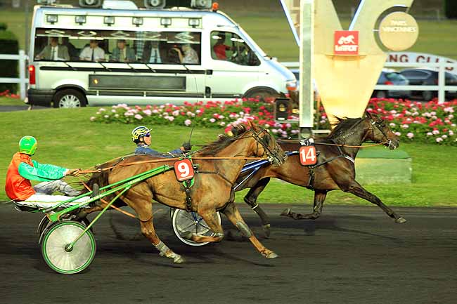 Arrivée quinté pmu PRIX HYGICA à PARIS-VINCENNES
