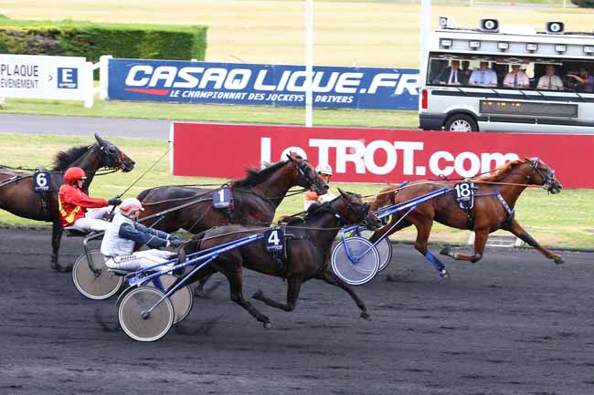Arrivée quinté pmu PRIX NEMAUSA à PARIS-VINCENNES