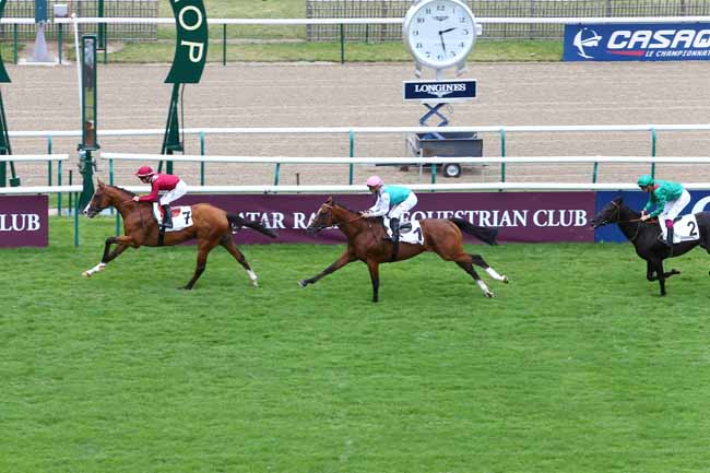 Arrivée quinté pmu PRIX DU PONT-MANDROU à CHANTILLY