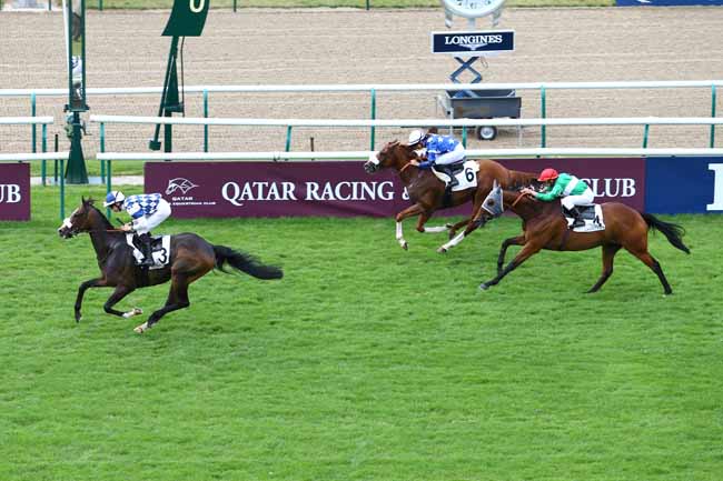 Arrivée quinté pmu PRIX DE L'INSTITUT DE FRANCE à CHANTILLY
