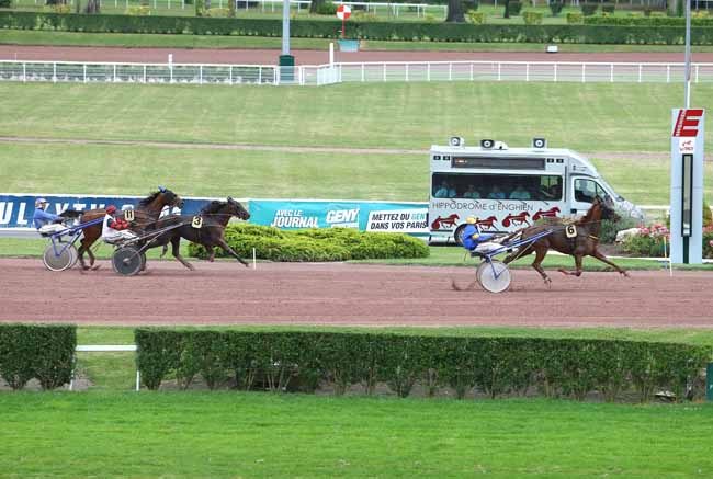 Arrivée quinté pmu PRIX DE L'ARDECHE à ENGHIEN