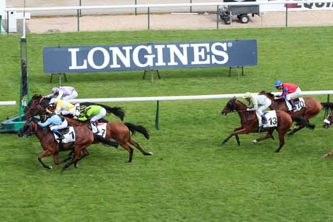 Arrivée quinté pmu PRIX DU VIEUX COLOMBIER à LONGCHAMP