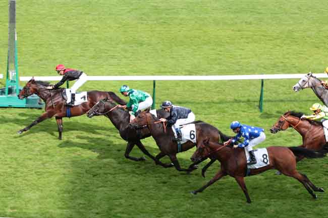 Arrivée quinté pmu PRIX DE LA PORTE MAILLOT à LONGCHAMP