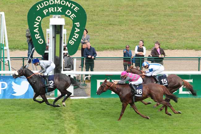 Arrivée quinté pmu LONGINES GRAND HANDICAP DE PARIS à LONGCHAMP