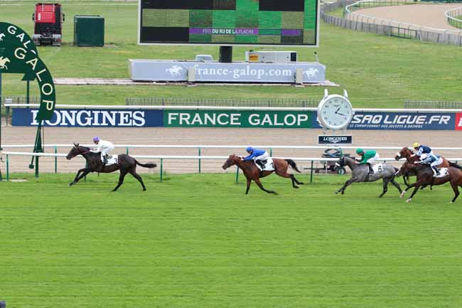 Arrivée quinté pmu PRIX DU RU DE LA FLACHE à CHANTILLY