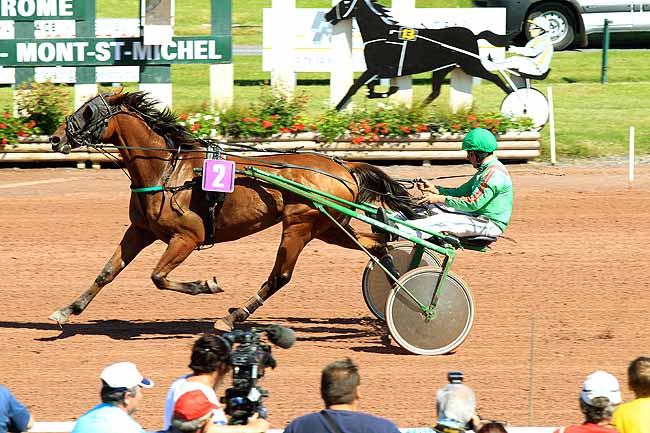 Arrivée quinté pmu PRIX TAITTINGER (GR B) à LE MONT SAINT MICHEL