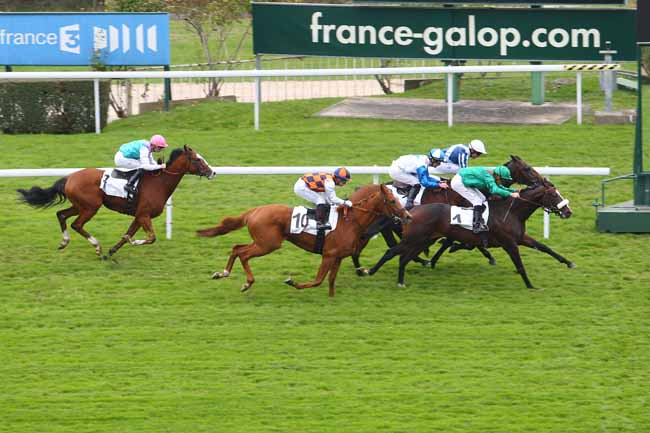 Photo d'arrivée de la course pmu PRIX LELIO à SAINT-CLOUD le Mercredi 14 octobre 2015