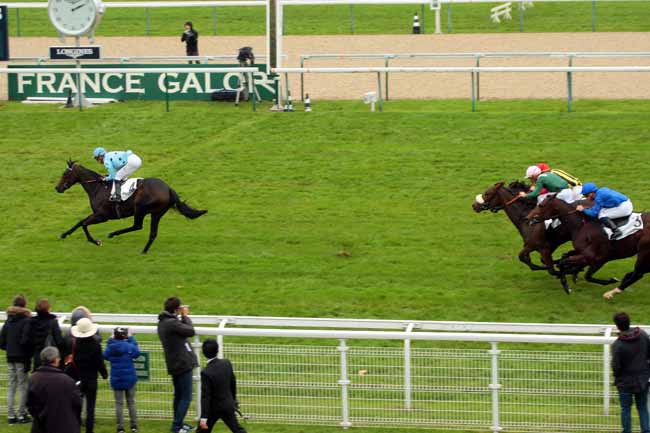 Photo d'arrivée de la course pmu PRIX ISONOMY à DEAUVILLE le Jeudi 22 octobre 2015