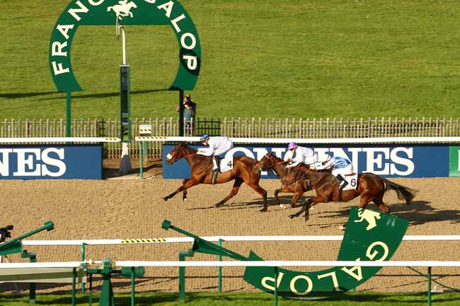 Photo d'arrivée de la course pmu PRIX QUATRIEME TETE à CHANTILLY le Vendredi 30 octobre 2015