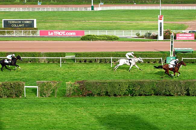 Photo d'arrivée de la course pmu PRIX DE PITHIVIERS à ENGHIEN le Mercredi 4 novembre 2015