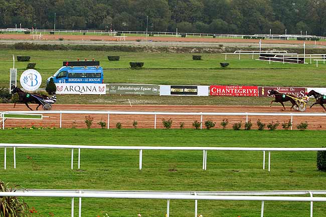 Photo d'arrivée de la course pmu PRIX DE SAUTERNES (GR B) à BORDEAUX-LE BOUSCAT le Mardi 10 novembre 2015