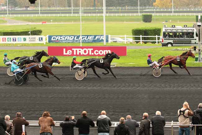 Photo d'arrivée de la course pmu PRIX DE BELFORT à PARIS-VINCENNES le Jeudi 12 novembre 2015