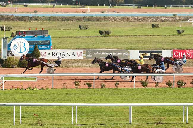 Photo d'arrivée de la course pmu PRIX HENRI DURREY (GR A) à BORDEAUX-LE BOUSCAT le Dimanche 15 novembre 2015