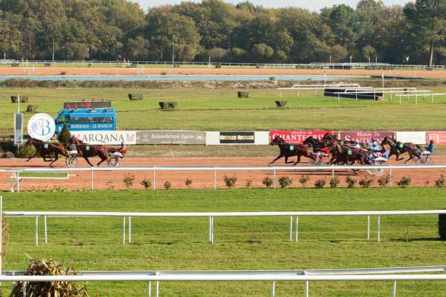Photo d'arrivée de la course pmu PRIX HENRI DURREY (GR B) à BORDEAUX-LE BOUSCAT le Dimanche 15 novembre 2015