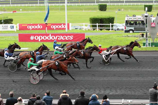 Photo d'arrivée de la course pmu PRIX JACQUES DE VAULOGE à PARIS-VINCENNES le Samedi 21 novembre 2015