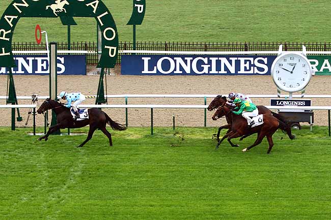 Photo d'arrivée de la course pmu PRIX HEROD à CHANTILLY le Mardi 24 novembre 2015