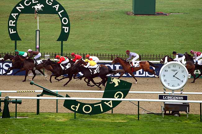 Photo d'arrivée de la course pmu PRIX DE LA CROIX SAINT-RIEUL à CHANTILLY le Mardi 24 novembre 2015