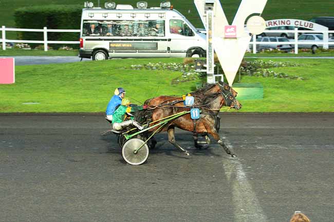 Photo d'arrivée de la course pmu PRIX DES ANEMONES (GR B) à PARIS-VINCENNES le Mercredi 25 novembre 2015