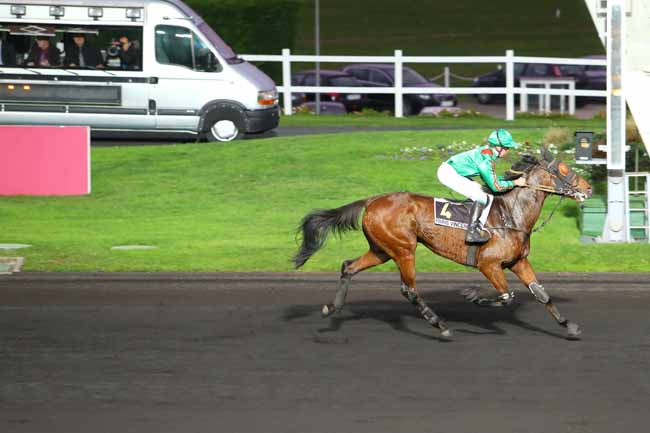Photo d'arrivée de la course pmu PRIX DE GENSAC à PARIS-VINCENNES le Lundi 30 novembre 2015