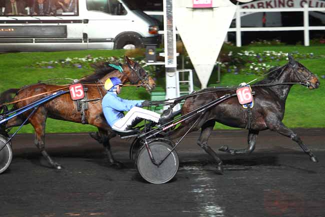 Photo d'arrivée de la course pmu PRIX SILESIA à PARIS-VINCENNES le Mardi 8 décembre 2015