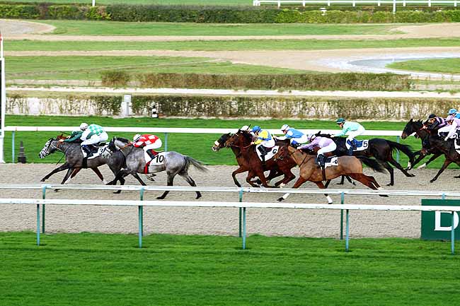 Photo d'arrivée de la course pmu PRIX DE SAINT-GATIEN à DEAUVILLE le Mercredi 16 décembre 2015