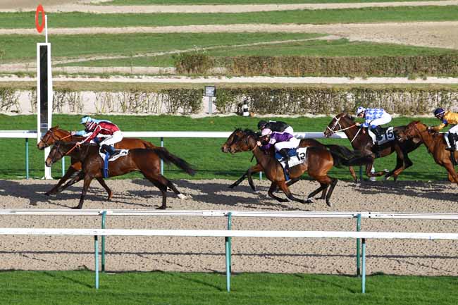 Photo d'arrivée de la course pmu PRIX DE FONTAINE à DEAUVILLE le Lundi 21 décembre 2015