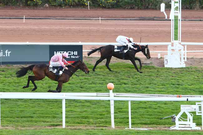 Photo d'arrivée de la course pmu PRIX DE GLASGOW à CAGNES-SUR-MER le Mercredi 23 décembre 2015
