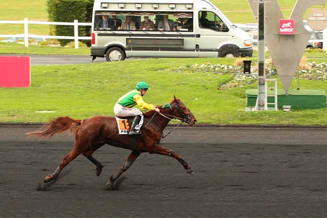 Photo d'arrivée de la course pmu PRIX DE JOIGNY à PARIS-VINCENNES le Jeudi 24 décembre 2015