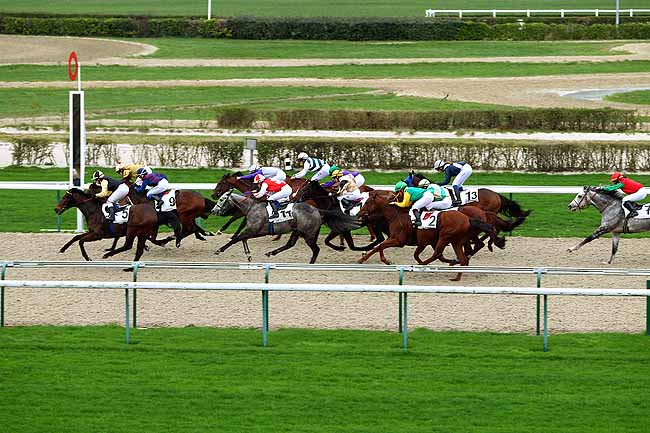 Photo d'arrivée de la course pmu PRIX DE MORICAUD à DEAUVILLE le Lundi 28 décembre 2015