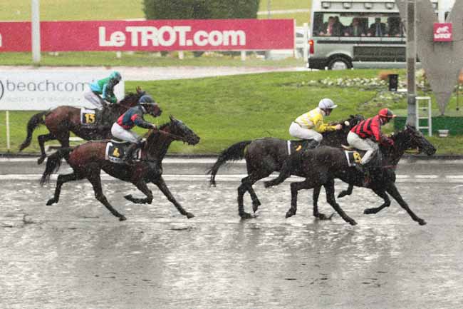 Photo d'arrivée de la course pmu PRIX DE FORCALQUIER à PARIS-VINCENNES le Dimanche 10 janvier 2016