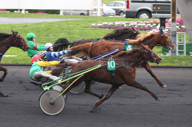 Photo d'arrivée de la course pmu PRIX DE FEUCHEROLLES à PARIS-VINCENNES le Jeudi 4 février 2016