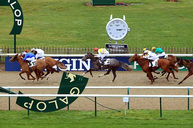 Photo d'arrivée de la course pmu PRIX DE MOLTON à CHANTILLY le Jeudi 4 février 2016